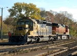 CN 394 making a 15 car lift